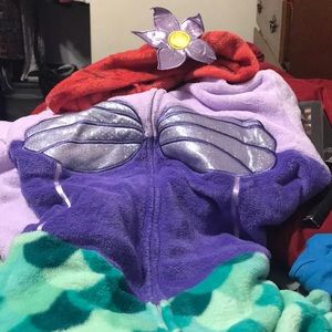 Little mermaid adult onsie sleeper